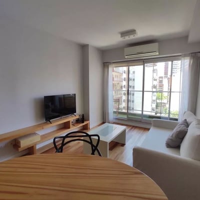 Rent of a bright cozy 2-room apartment, 42 m², Palermo, Buenos Aires, Argentina